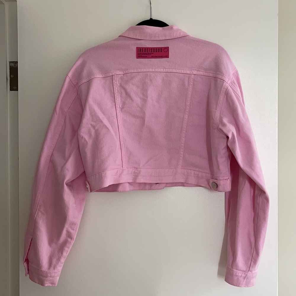 Pink denim jacket - Picture 2 of 2